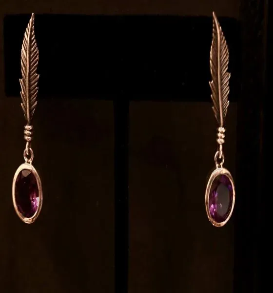 amethyst-earrings